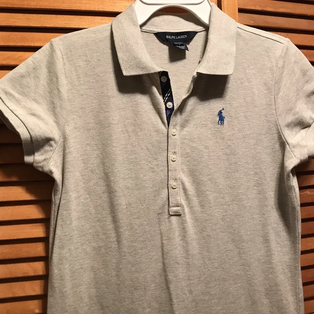 Ralph Lauren Grey Polo Dress